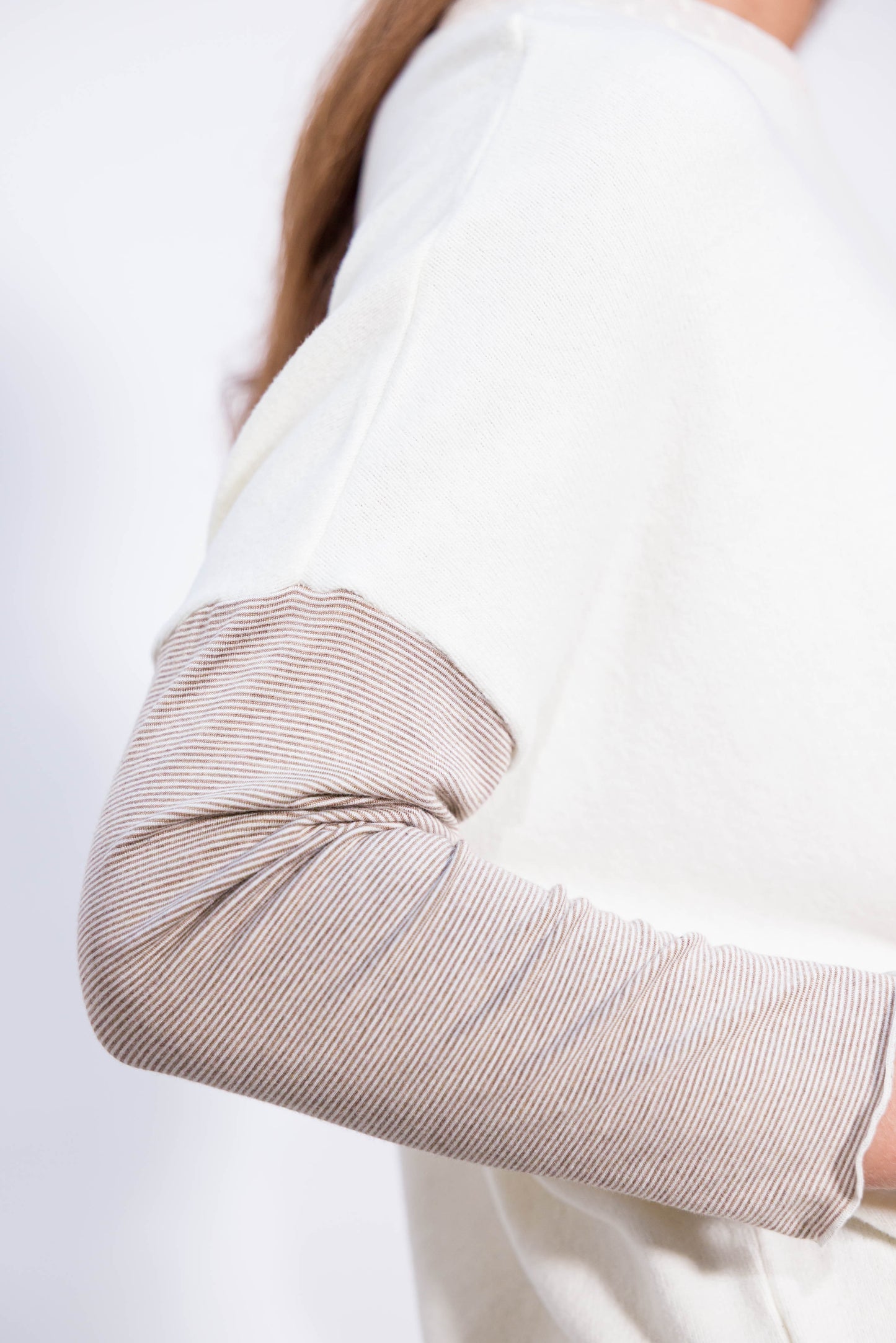 Pull Poches Blanc
