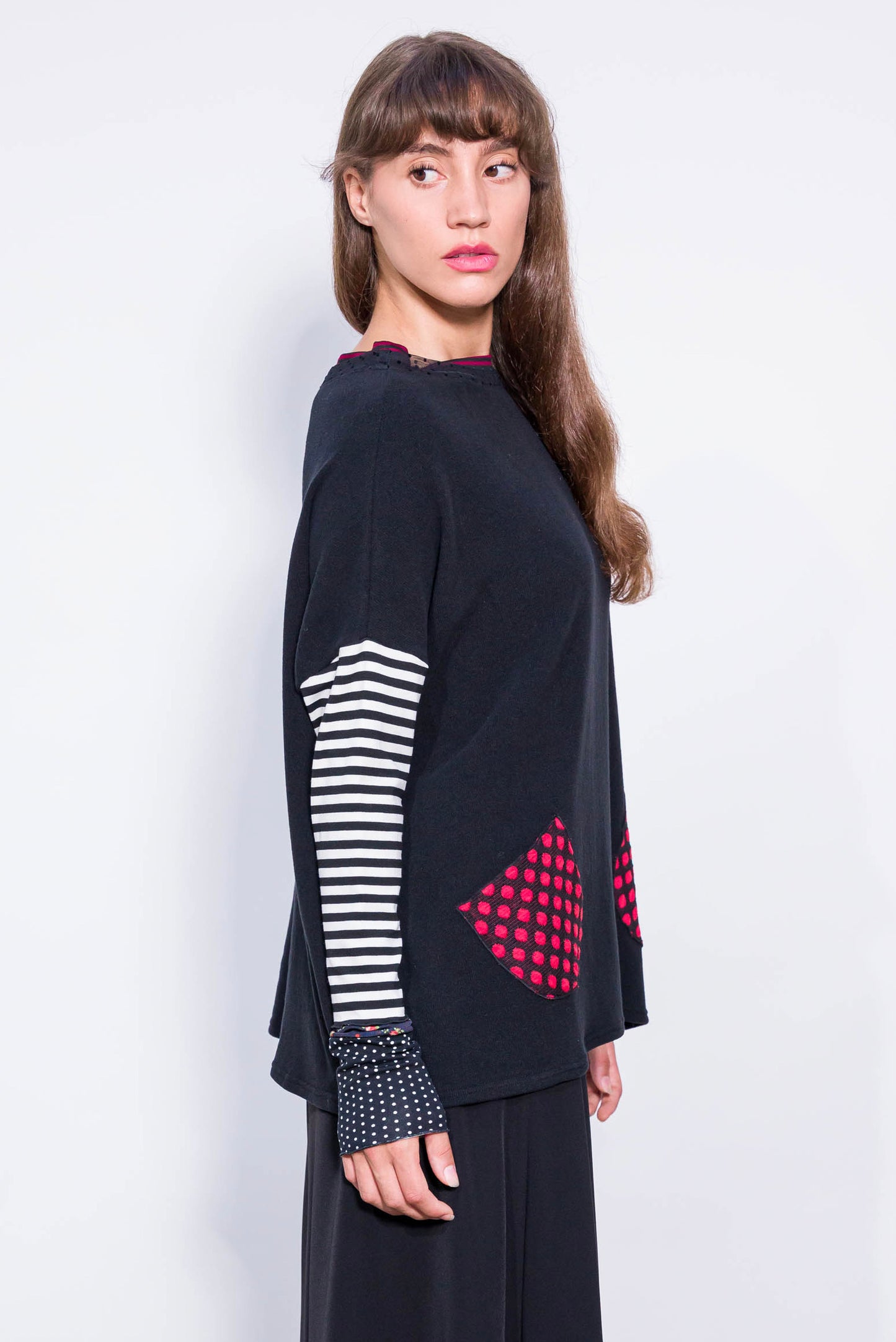 Pull Poches noir