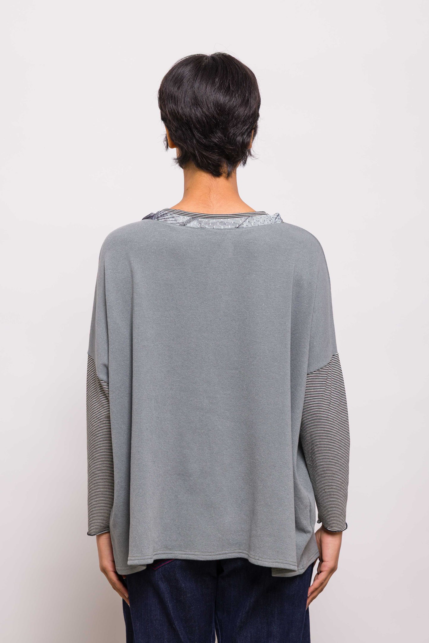 Pull Poches Vert d'eau