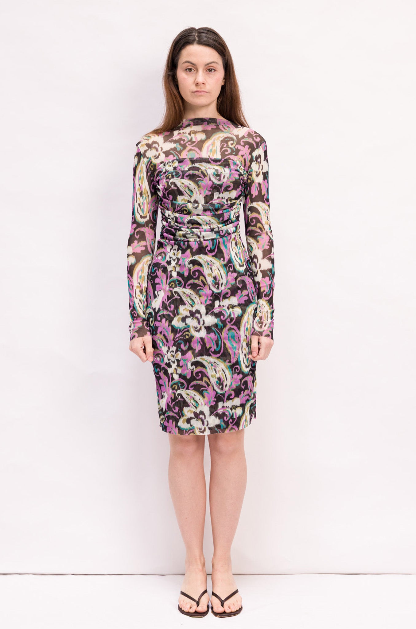 ROBE ROXANE RESILLE IMPRIMEE