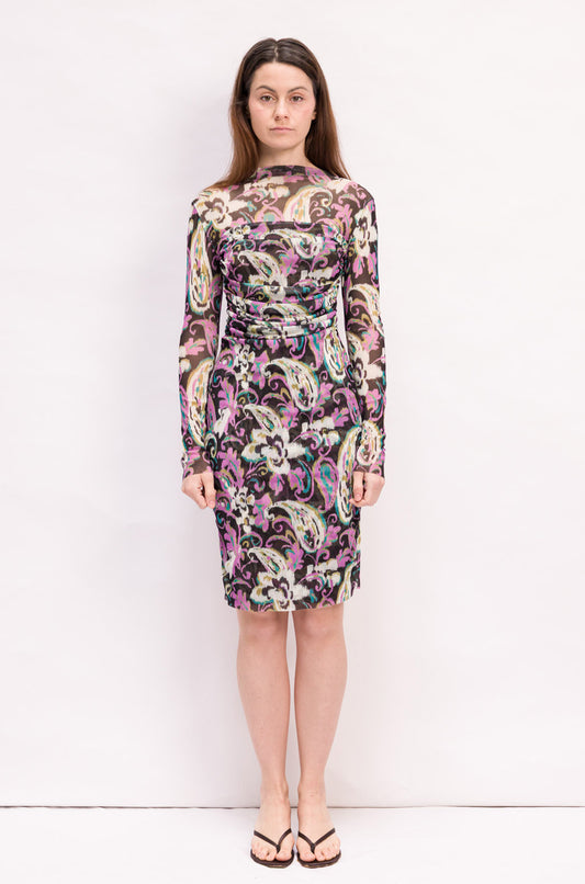 ROBE ROXANE RESILLE IMPRIMEE