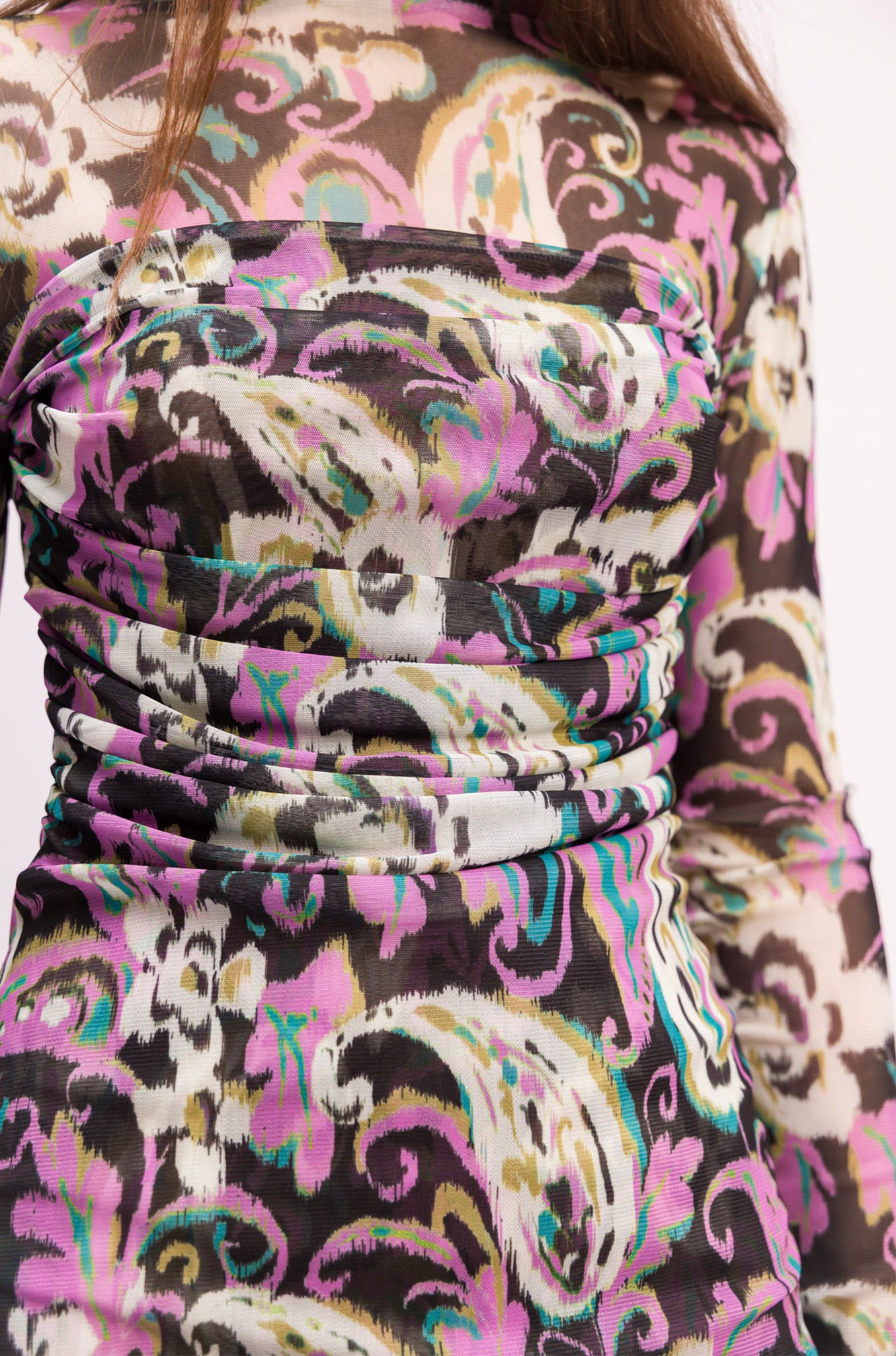 ROBE ROXANE RESILLE IMPRIMEE
