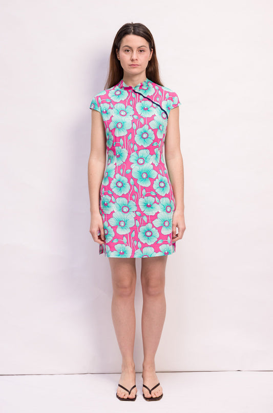 ROBE UMA COURTE VISCOSE ASIE