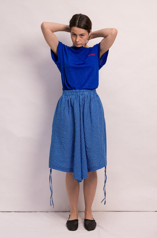 SHORT THAÏS COTON CARREAUX