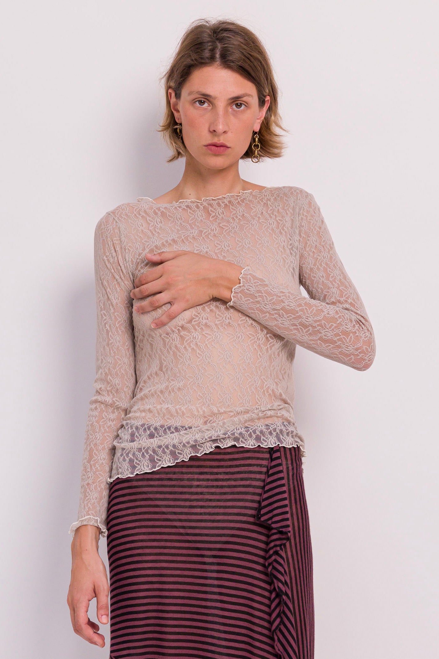 Sous-Pull Jules dentelle