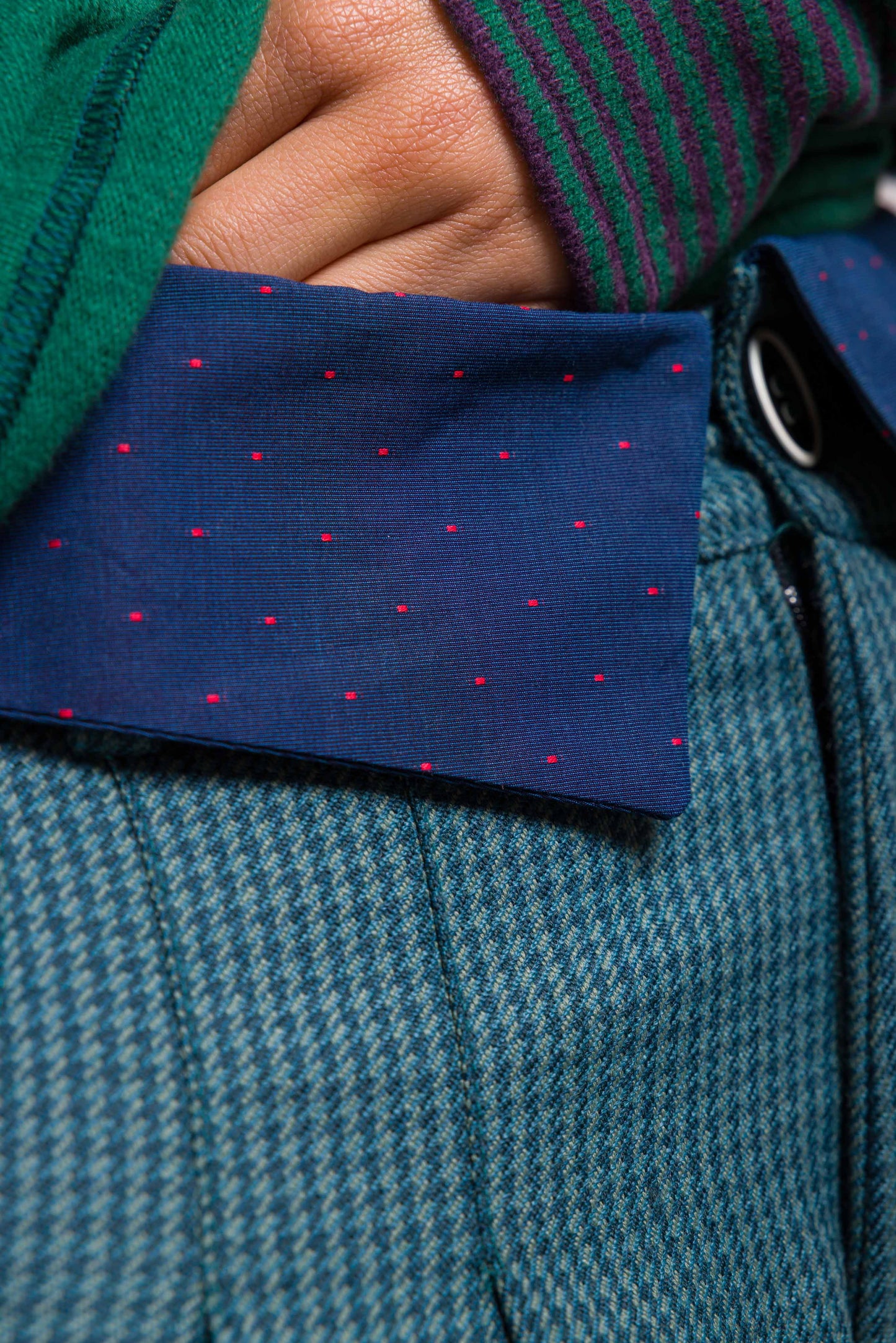 Pantalon Viktor Laine Verte