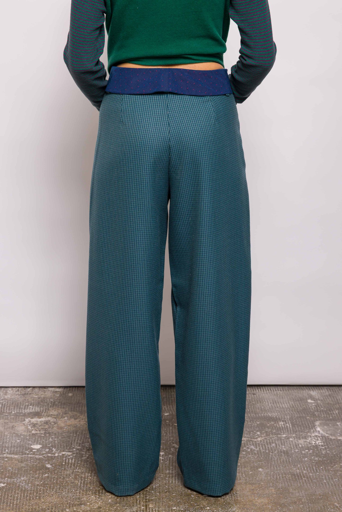 Pantalon Viktor Laine Verte