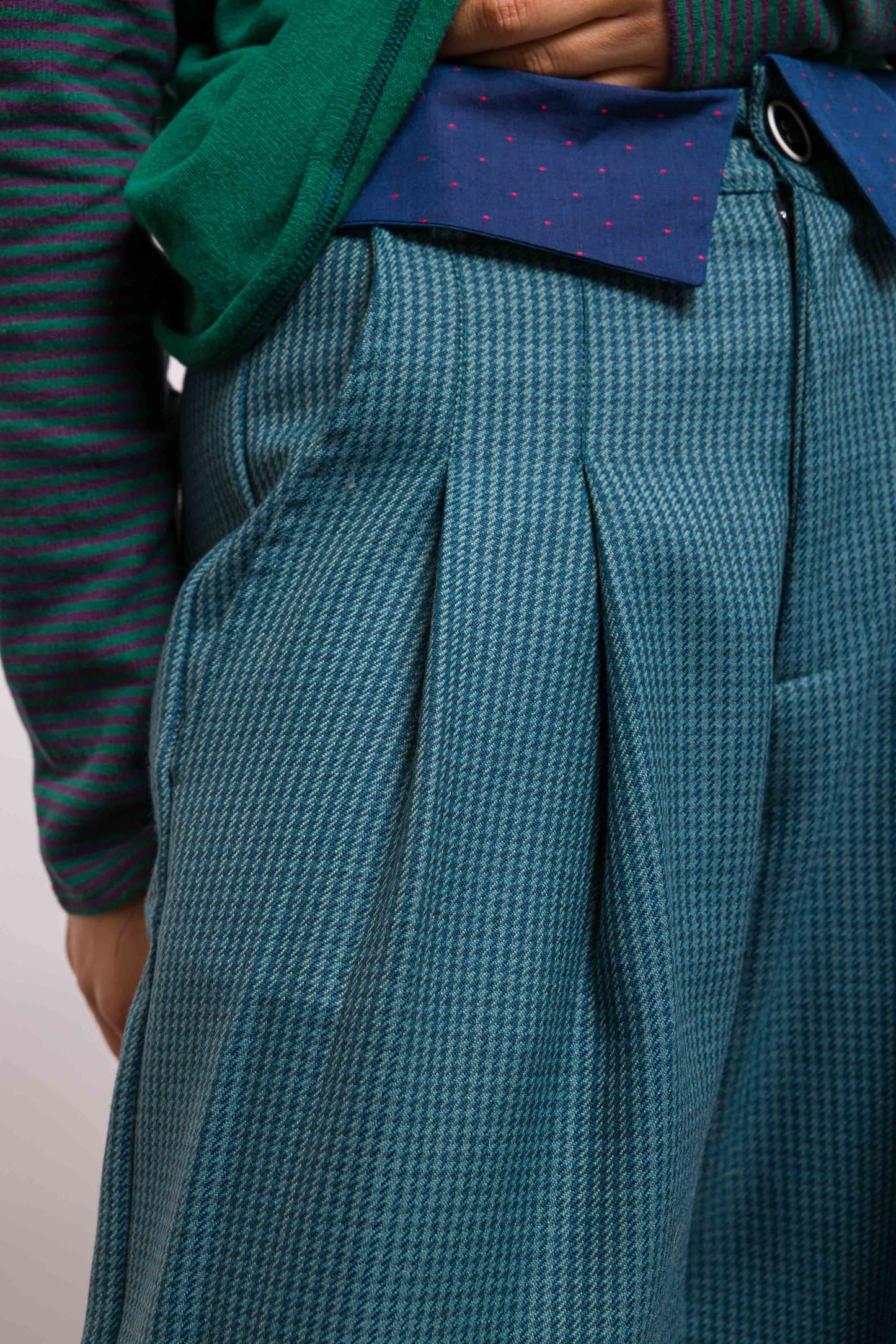 Pantalon Viktor Laine Verte