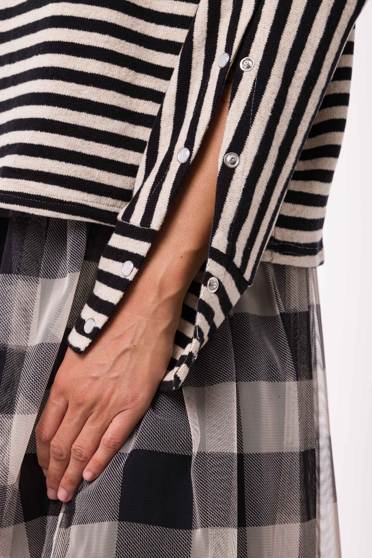 Lilo rayé noir et blanc