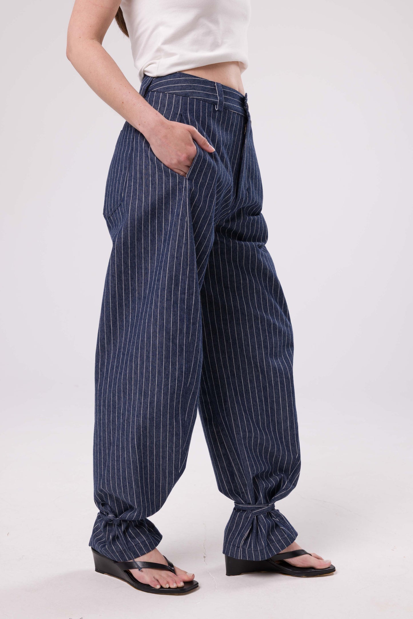 Pantalon Nelson rayé