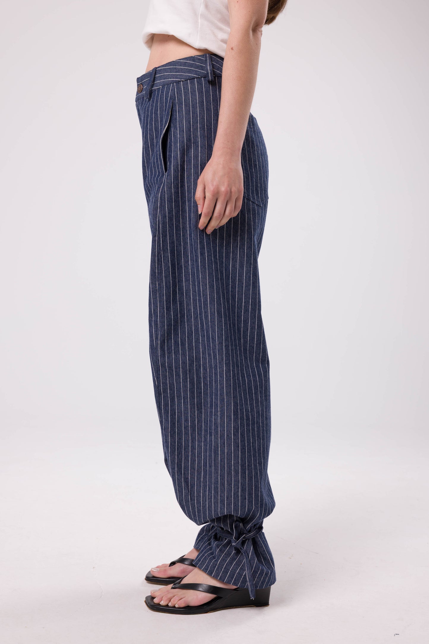 Pantalon Nelson rayé