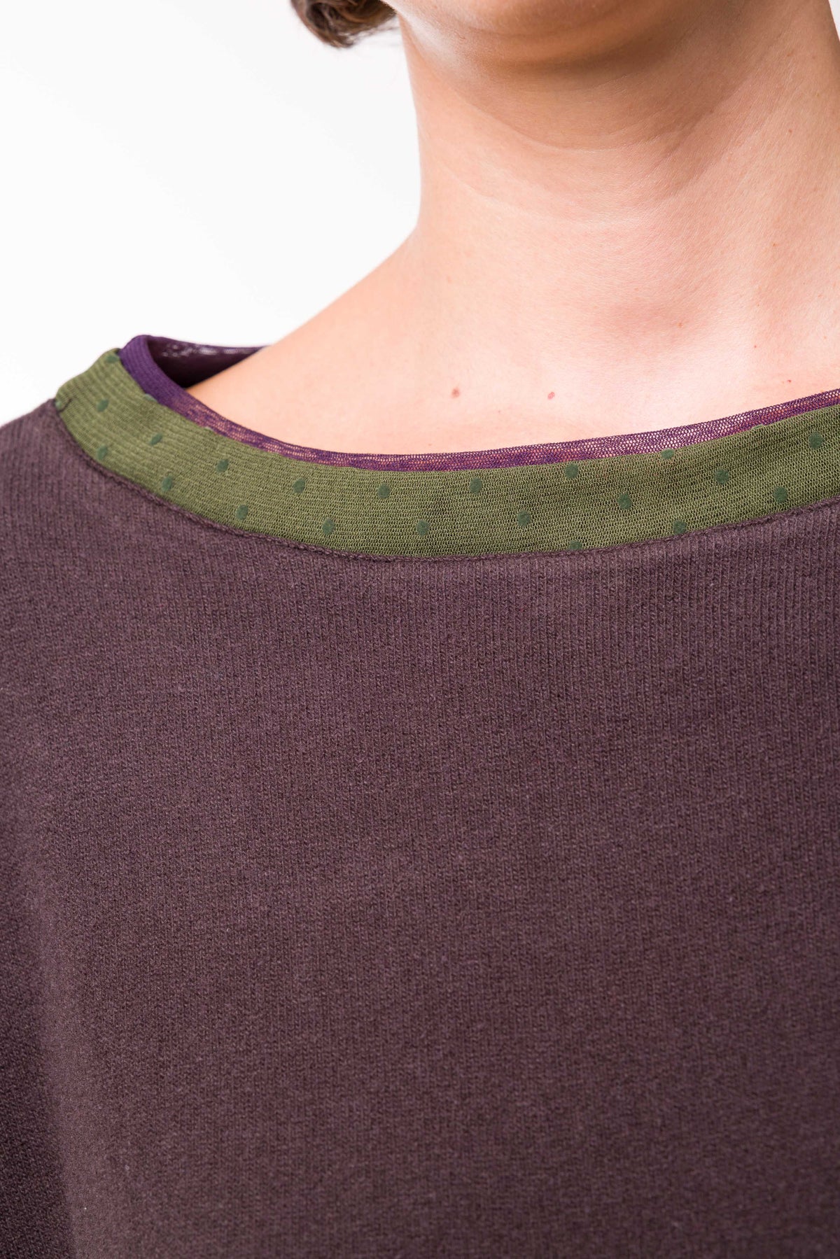 Pull Poches marron