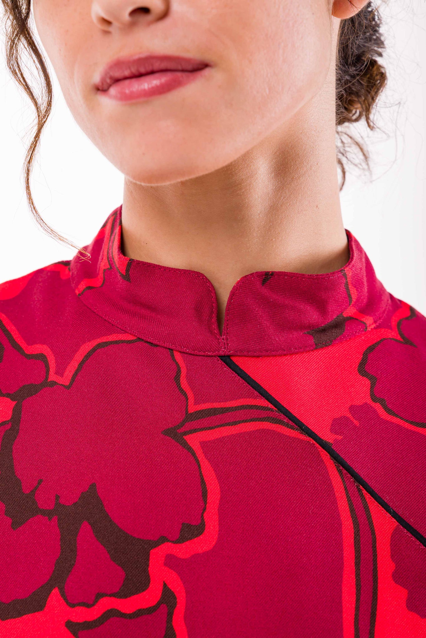 Robe Uma rouge