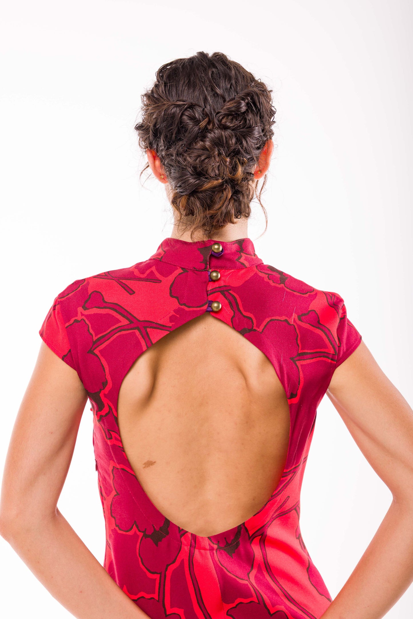 Robe Uma rouge