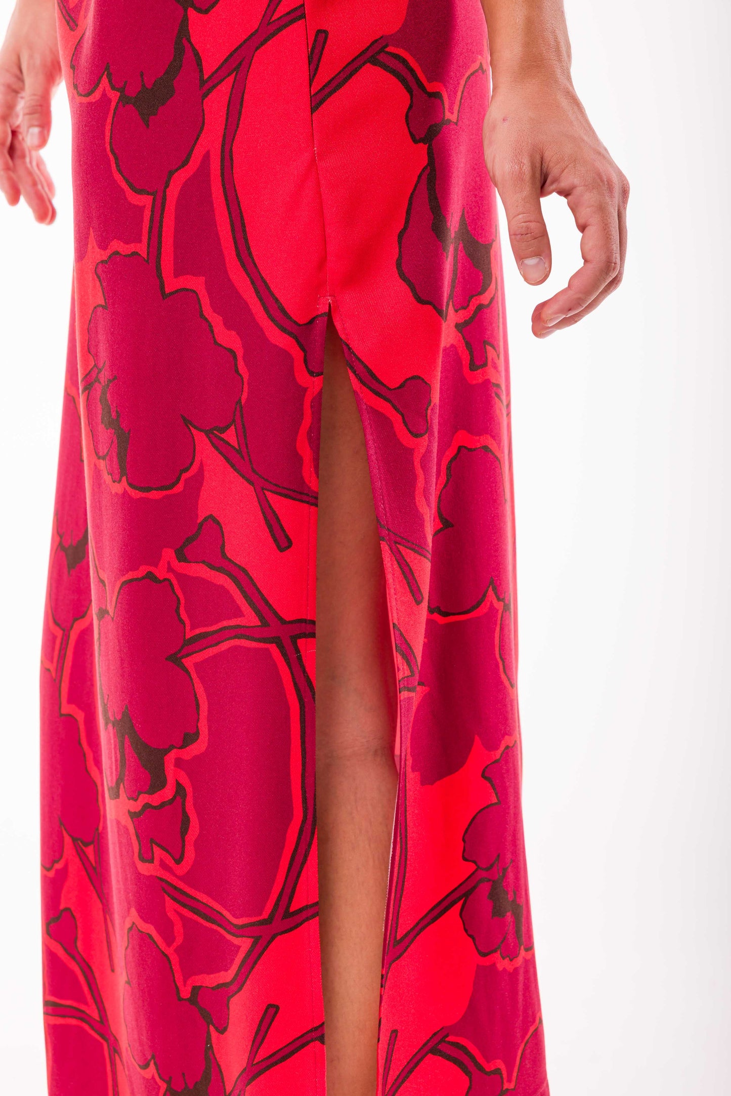 Robe Uma rouge