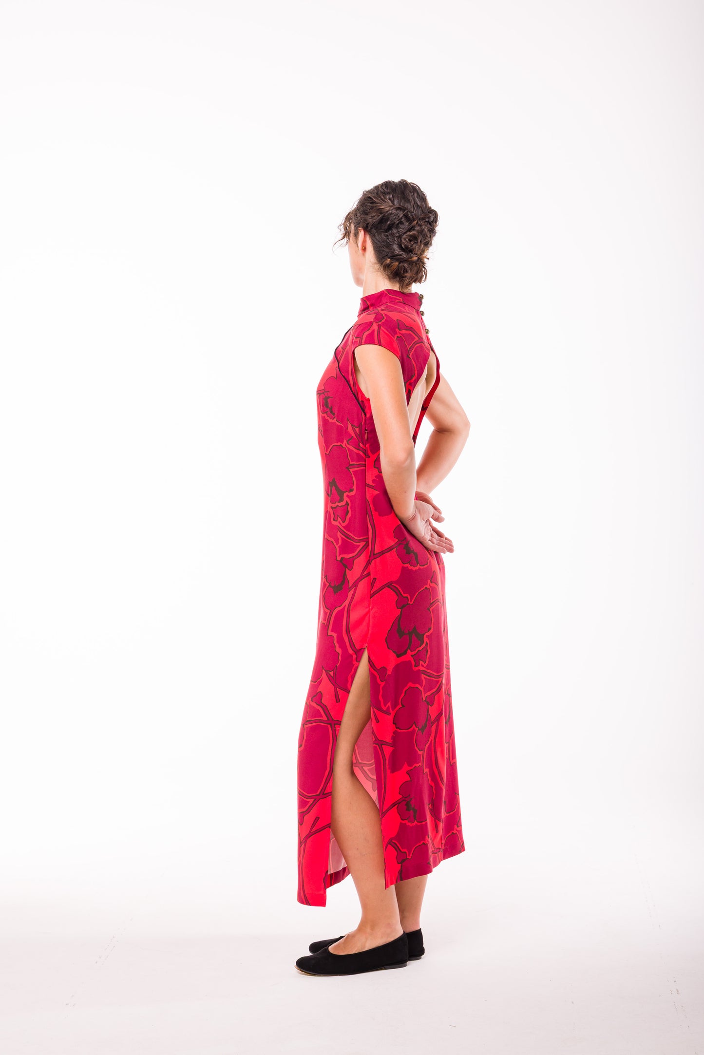 Robe Uma rouge