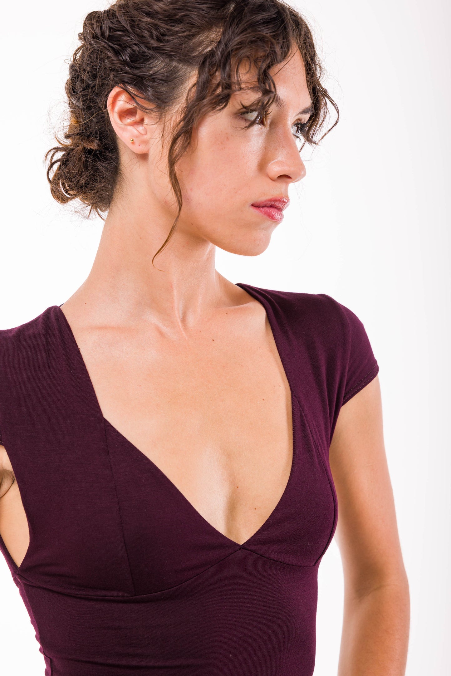 Robe Zoé prune