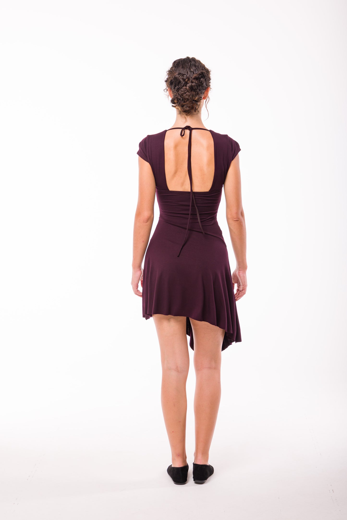 Robe Zoé prune