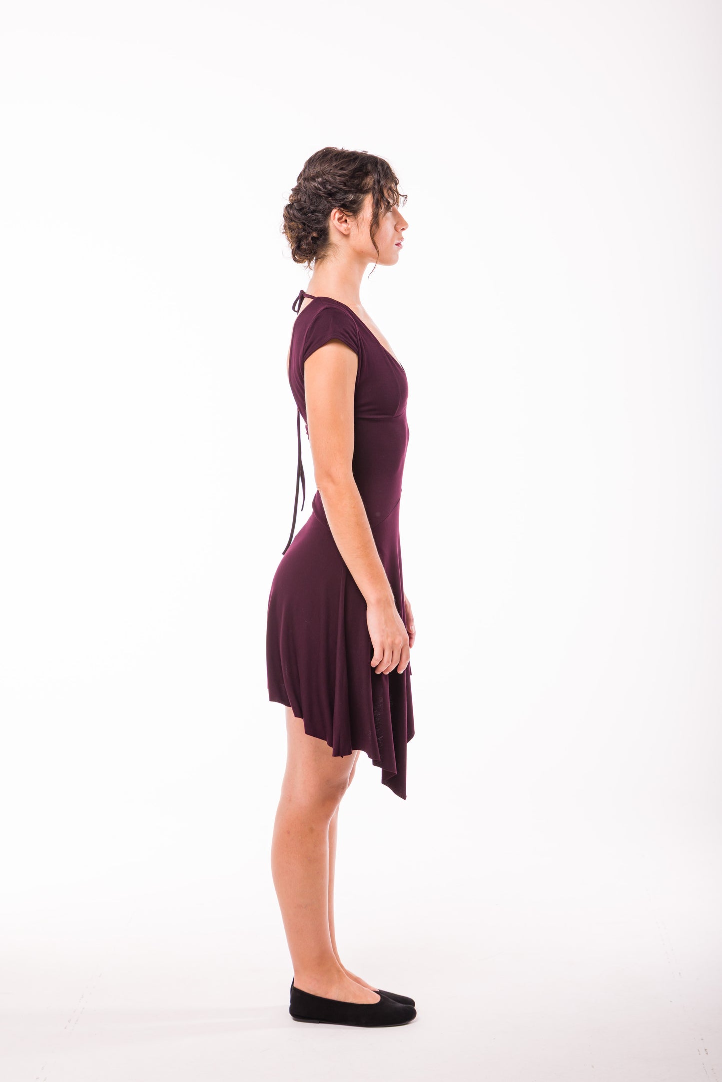Robe Zoé prune
