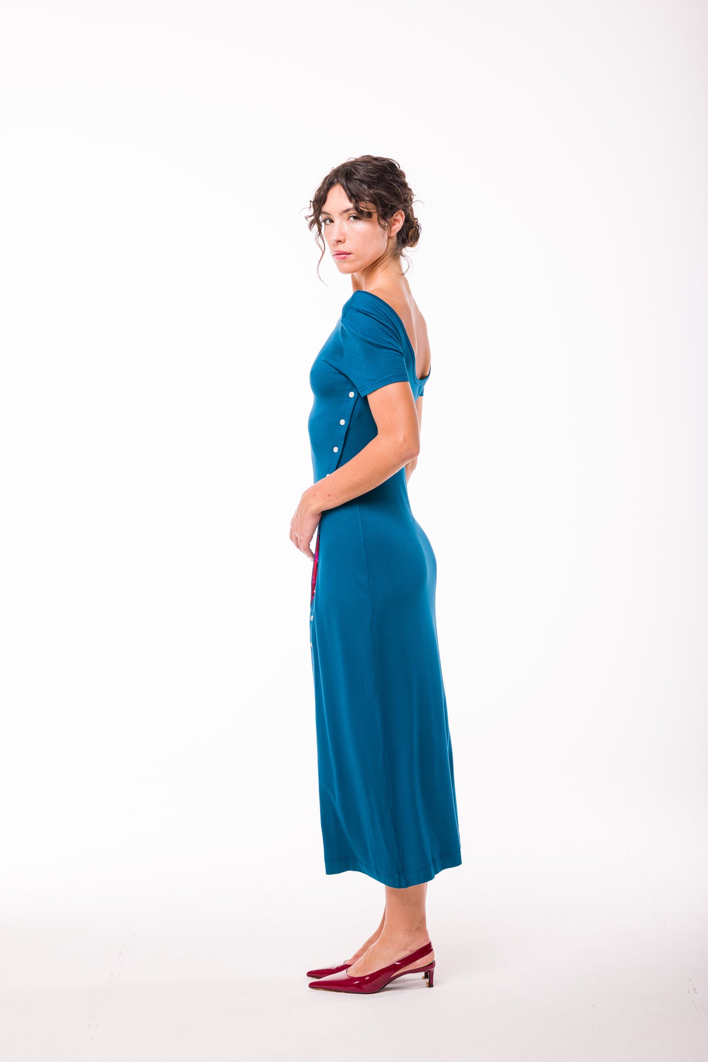 Robe Rosalia bleu