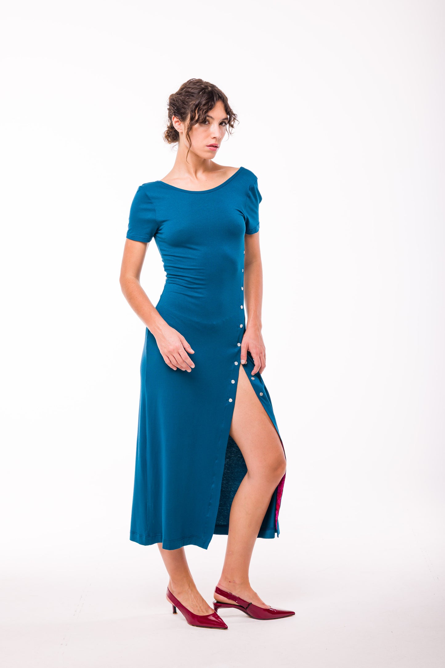 Robe Rosalia bleu