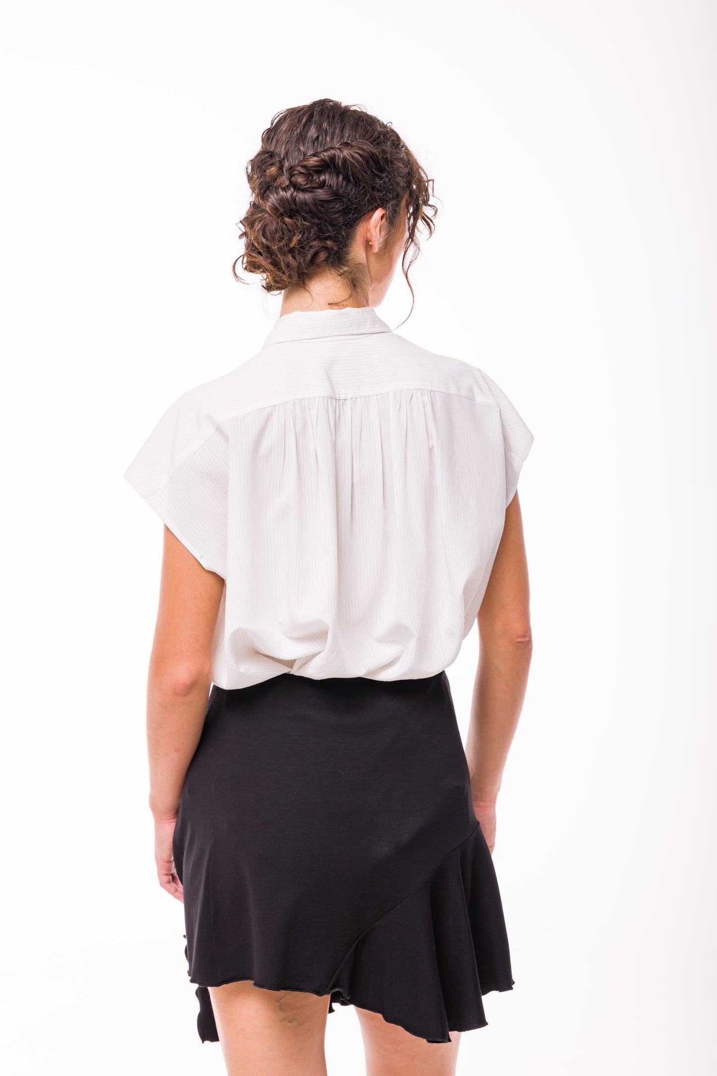 Blouse Yuna blanche