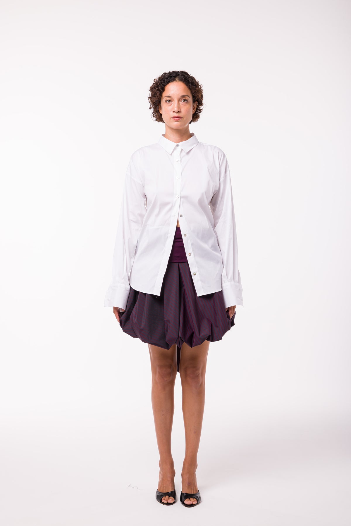 Robe Zelie bordeaux
